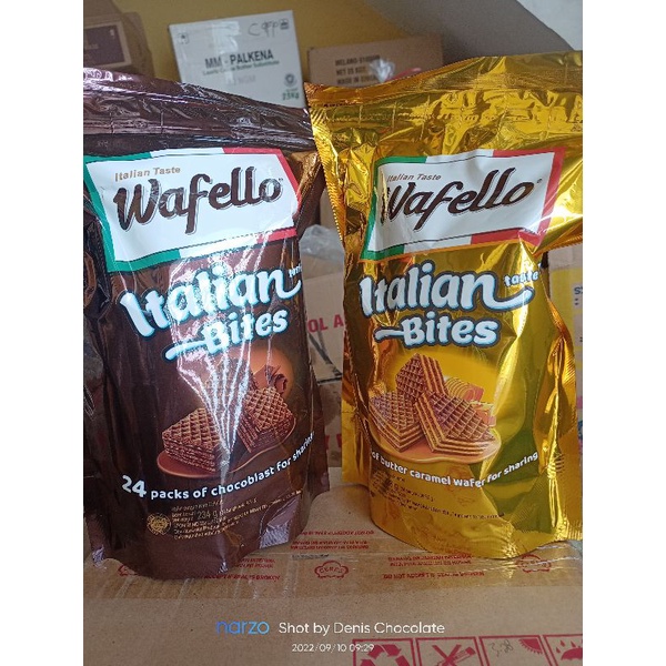 Wafer Wafello Bites isi 20