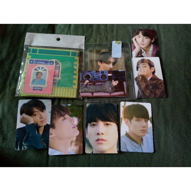 photocard jungkook taehyung dicon 101, jungkook rebahan, jungkook dfesta. taehyung zoom, jungkook gl
