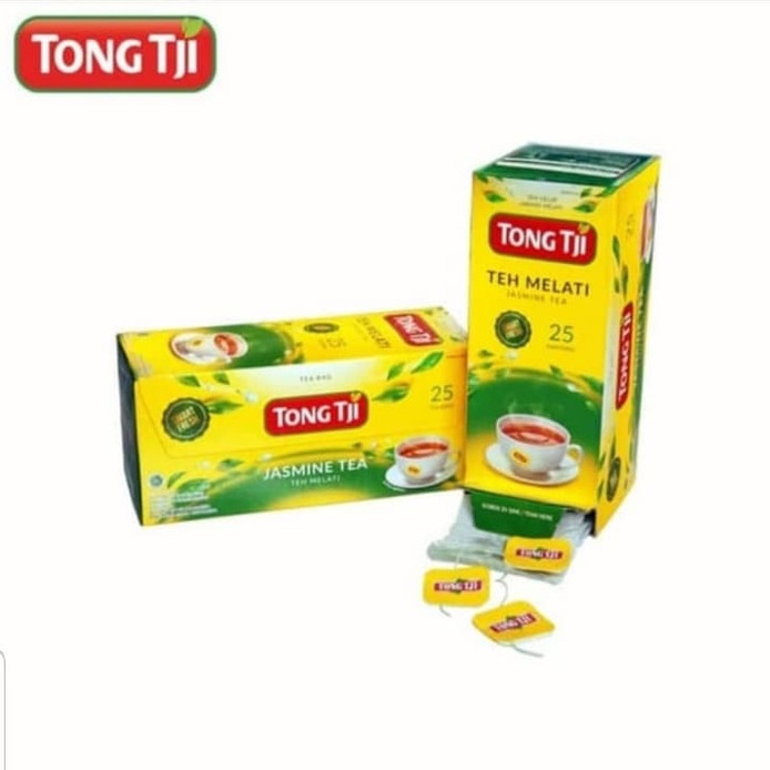 

teh-daun- tong tji jasmine tea/melati teh celup isi 25pc -daun-teh.