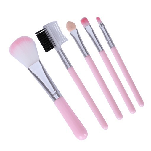 NEW KUAS MAKEUP Make Up Brush set 5 in 1 Packingan BOX / Make Up Tools / Brush Kosmetik 5 in 1