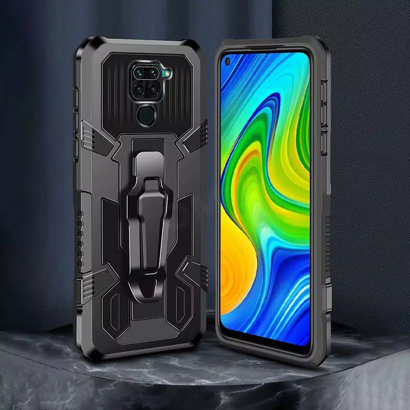 Hard Case Xiaomi Redmi Note 10 5G Note 10 Note 10S Note 10 Pro Note 9 Note 9 Pro Note 8 Note 8 Pro Note 5 Note 5A Note 5 Pro Case H8 I-Crystal Transformer Robot Ironman Kickstand