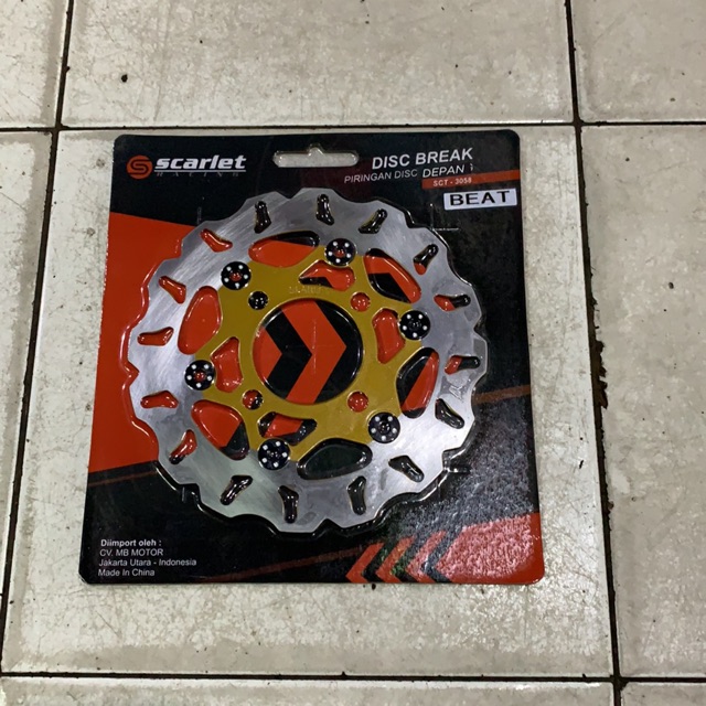 Piringan cakram variasi honda beat fi/vario fi/scopy fi/spacy fi