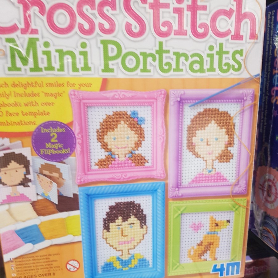 4m cross stitch jastip mainan edukasi anak original