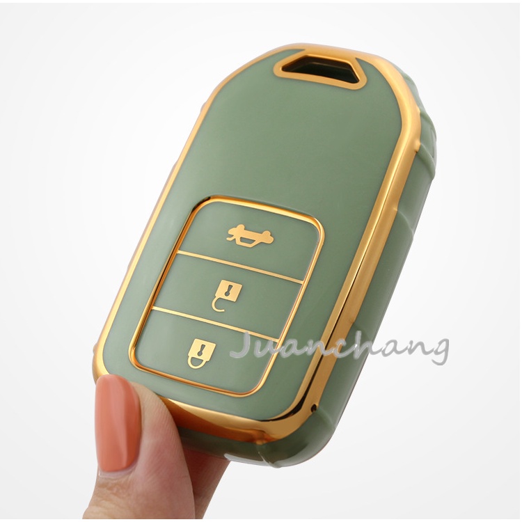 Casing Kunci Remote Mobil Bahan TPU Untuk Honda Civic City Accord CRV CR-V XR-V Odyssey Vezel Jade Crider All New BRIO / BRV honda jazz brio mobilio crv hrv brv freed