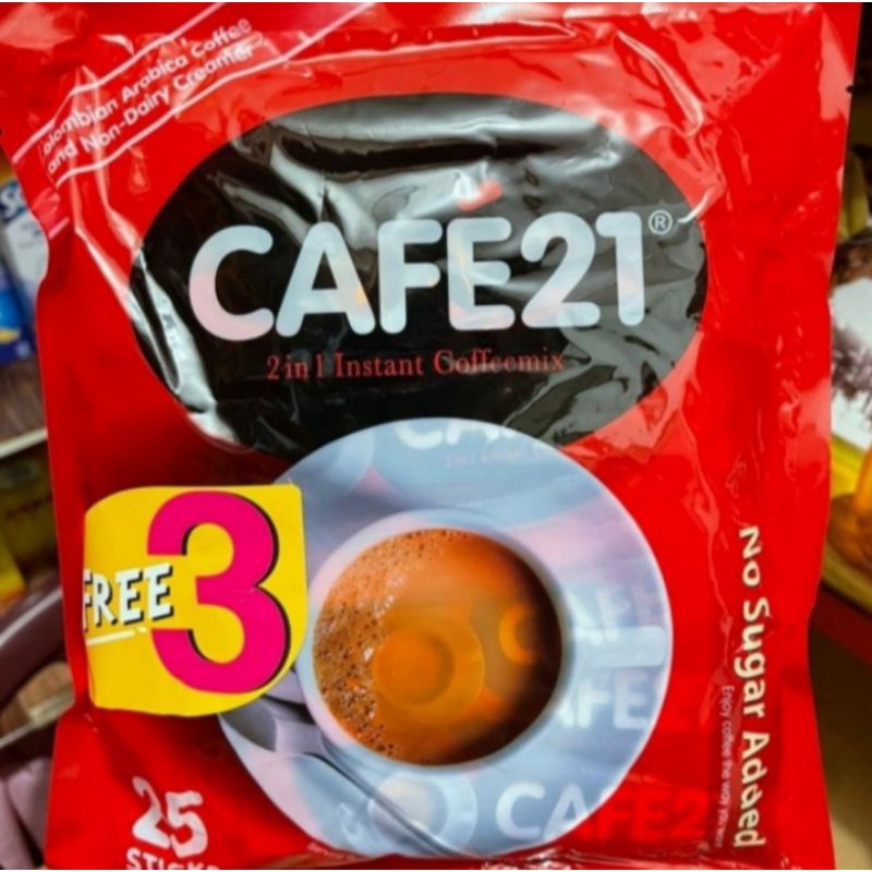 

PROMO cafe21 2in1 coffeemix - FREE 3 sachet