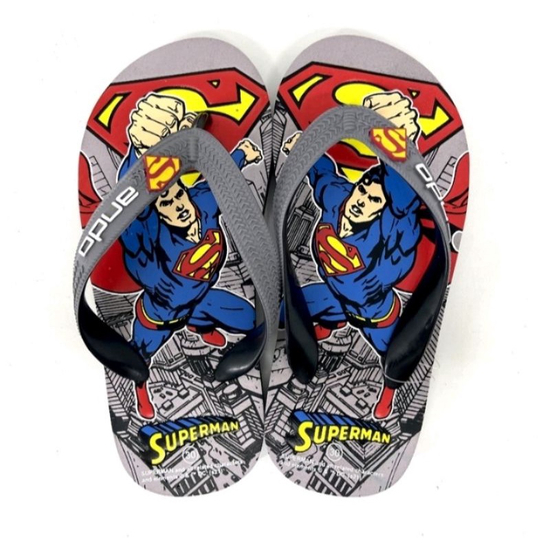 sandal jepit anak original ando superman