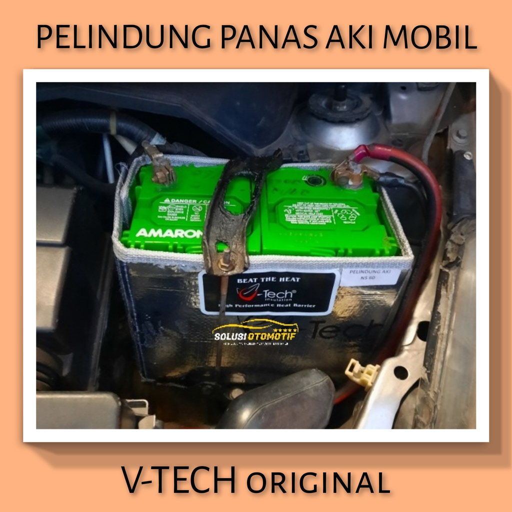 TOYOTA COROLLA DX 1980-1983 VTECH Pelindung Panas Cegah Aki Mobil Cepat Soak