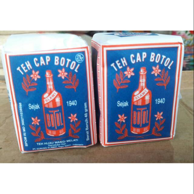 

Teh Cap Botol Biru 40g Rp 3.000