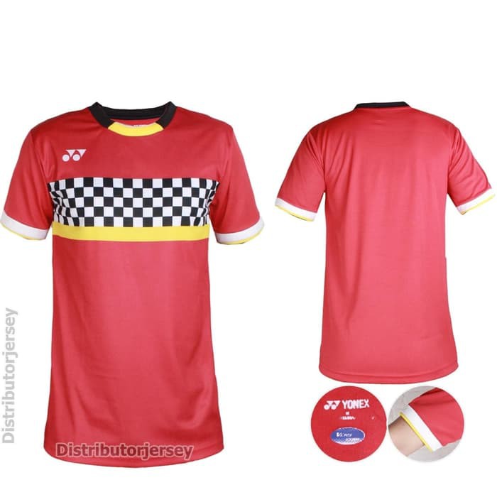 Baju BADMINTON  BULUTANGKIS Yonex Y150 Merah