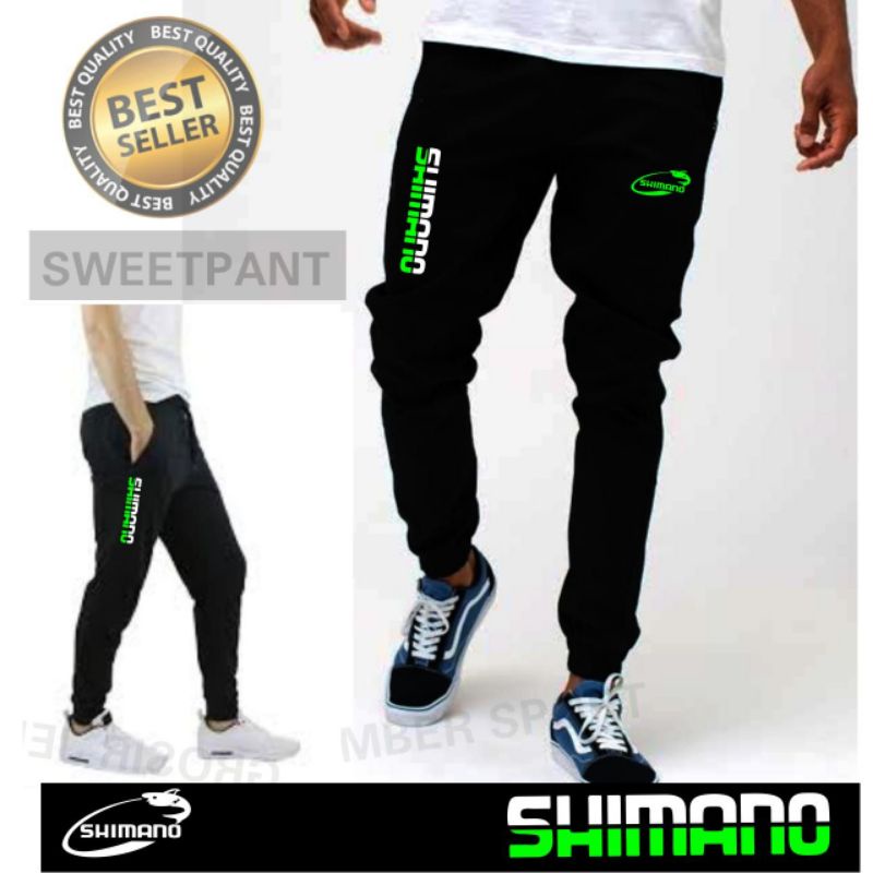 ⭐⭐⭐⭐⭐Celana Mancing Joger sepeda training olahraga jogging model sweetpant slimfit