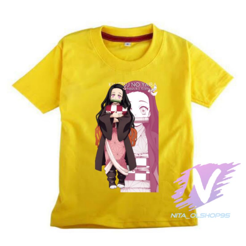 nezuko kaos nezuke kamado kaos anak anime terbaru