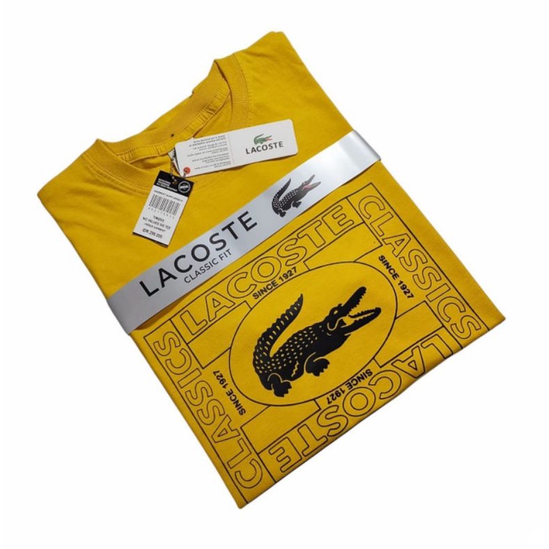T-SHIRT KAOS LACOSTE ORIGINAL TERBARU - ATASAN PRIA LENGAN PENDEK TERBARU - KAOS DISTRO PRIA