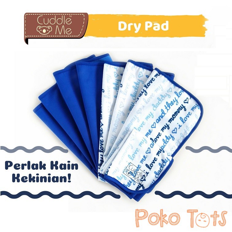 Cuddle Me Dry Pad Mattress Protector Perlak Matras Alas Ompol Bayi Dewasa Lansia Cuddleme Drypad Alas Main Makan Anak