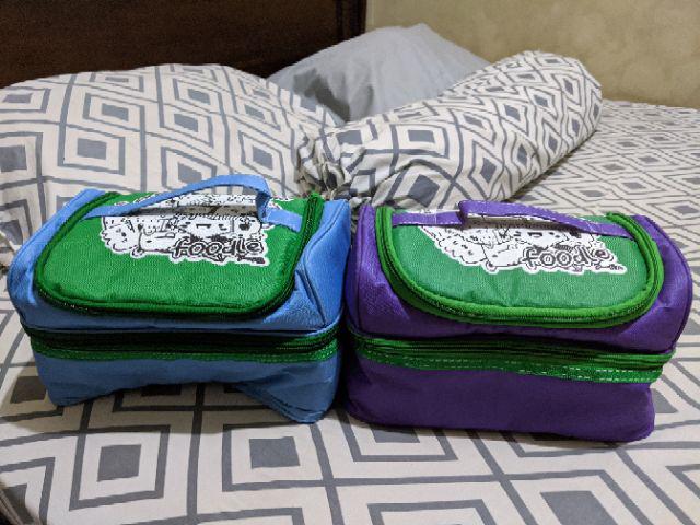 Lunch Bag Foodle Japan Tas Bekal Anak Sekolah Penahan Dingin Panas Cooler Insulated