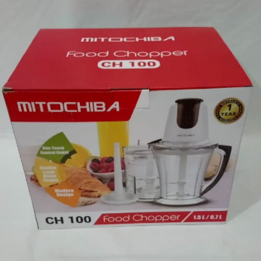 Chopper mitochiba ch100 food chopper Kapasitas 1,5 Liter Terbaru