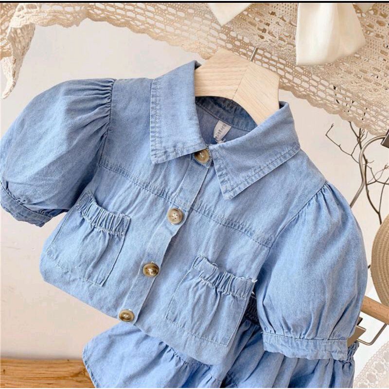 Stelan jeans anak perempuan baju dan Rok