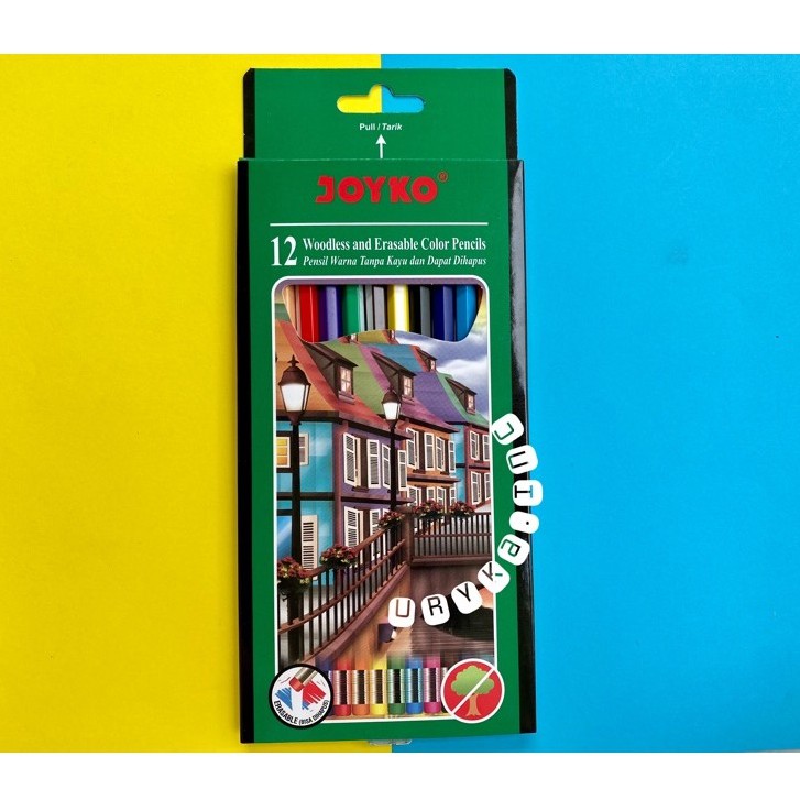 

JOYKO Erasable Color Pencil / Pensil Warna CP-103 (Bisa Dihapus)