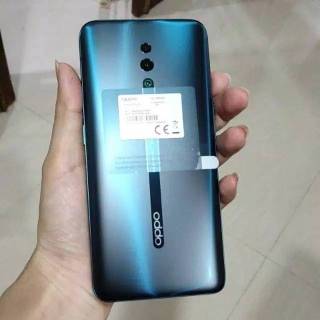 Hp oppo reno ram 6gb kamera pop up hiu miring warna hijau