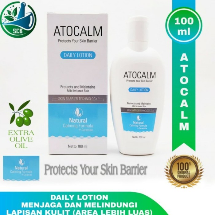 ATOCALM Daily Lotion 100ml Baby Lotion Bayi Kulit Kering Iritasi