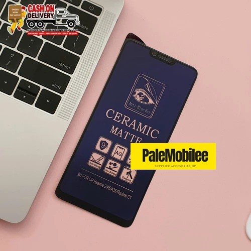 OPPO A3S CERAMIC MATTE ANTI BLUE ANTI GORES OPPO A3S
