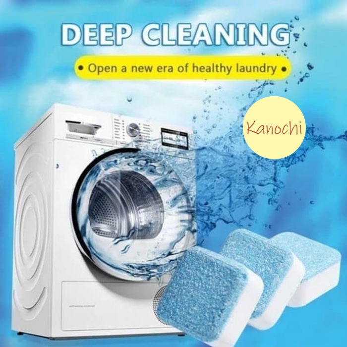 Tablet Pembersih Mesin Cuci Penghilang Bakteri Deep Cleaning Washing