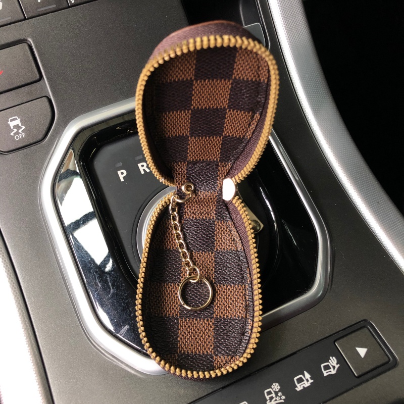 Gantungan Motif LV GUCCI Dompet Kunci Kulit Sintentis Premium Series