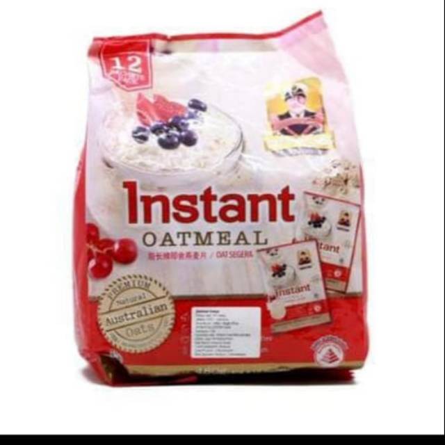 

Captain Oatmeal Instan Sachet 480 gram