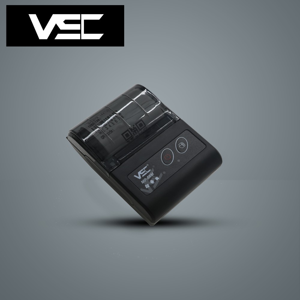 Jual MINI PORTABLE PRINTER PPOB/KASIR 58MM THERMAL VSC MP-58M BLUETOOTH