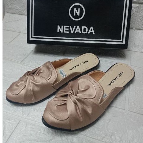 Sandal Slop Wanita Nevada | Sepatu Sandal Wanita MR | Sandal pesta (SL M 010)