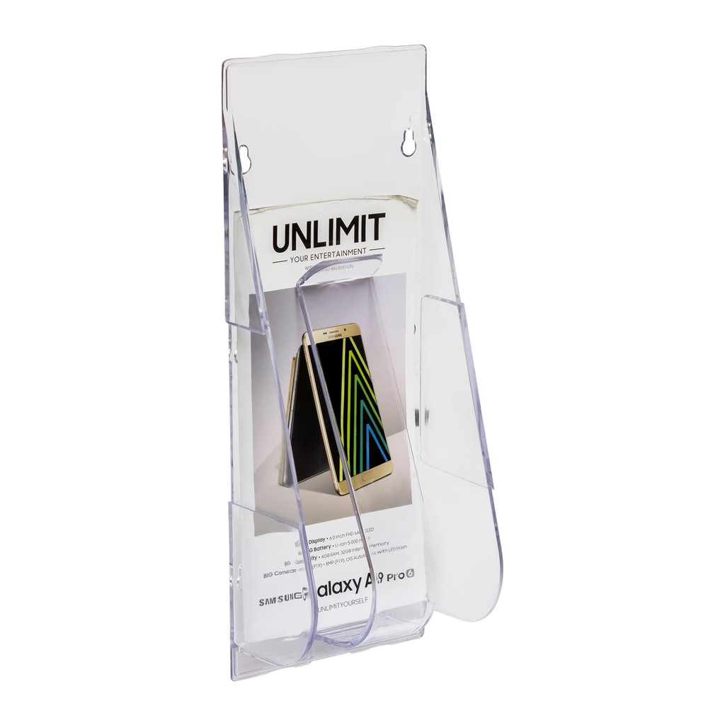 

Deflecto Standtall Display 1/3 A4 Transparent 55601