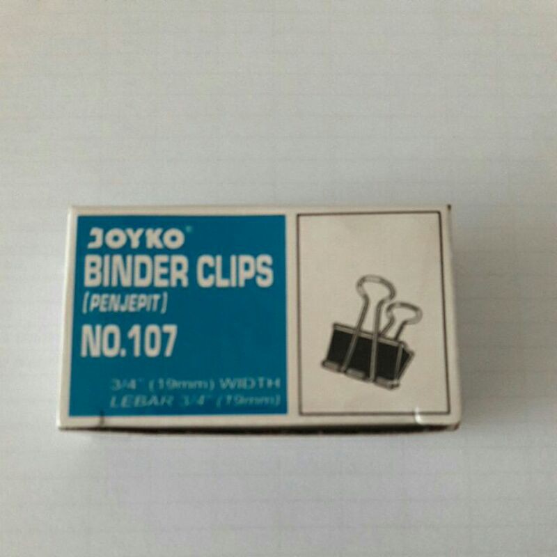 

Binder clip / Penjepit Kertas no.107 JOYKO