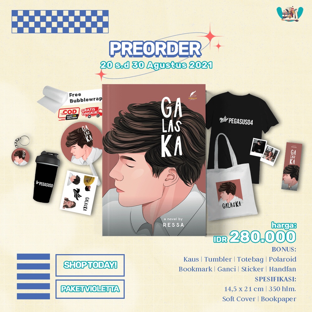 Novel Galaska karya Ressa-Violetta