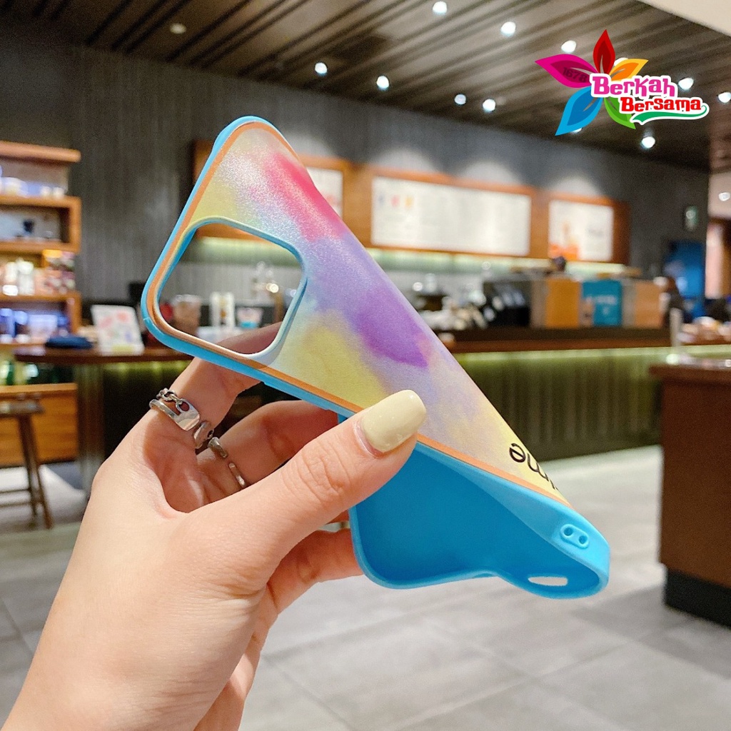 SS044 SOFTCASE RAINBOW REALME C2 2 PRO A1K 5 5I C3 5S 6 C11 C12 C25 NARZO 30A C15 C17 7I BB5662