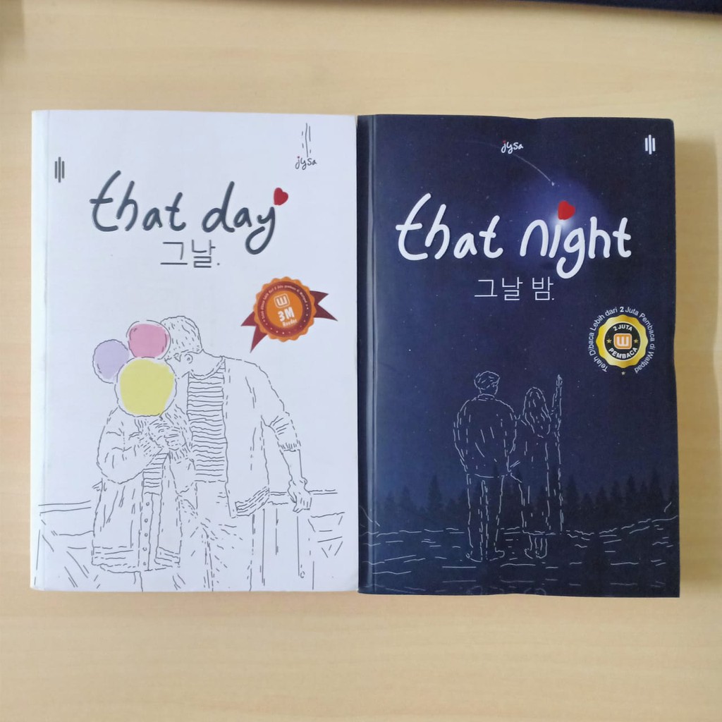 Novel That Day dan That Night - Jysa