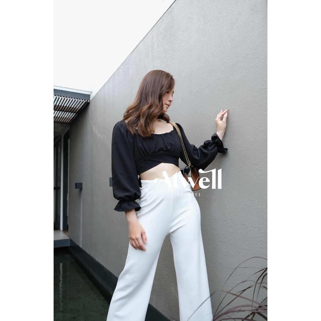 Soleil Long Sleve Crop Top