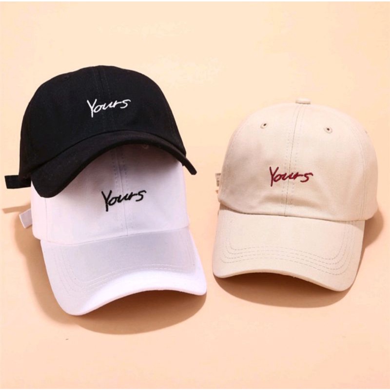 Topi Baseball Pria Wanita Bordir Yours