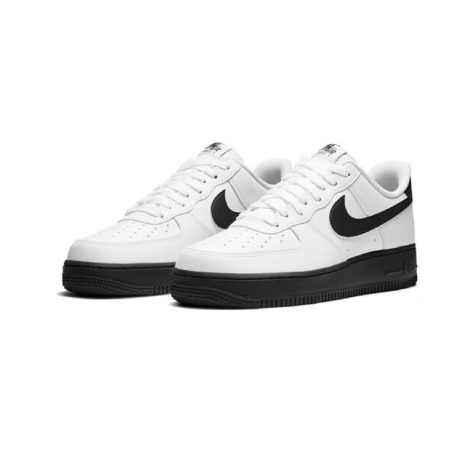 black af1 white sole