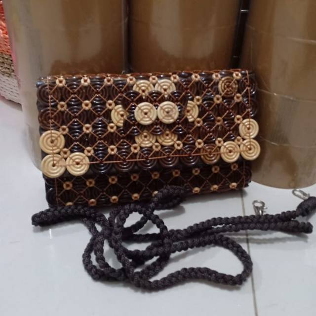 Dompet batok kelapa (bisa sling bag)