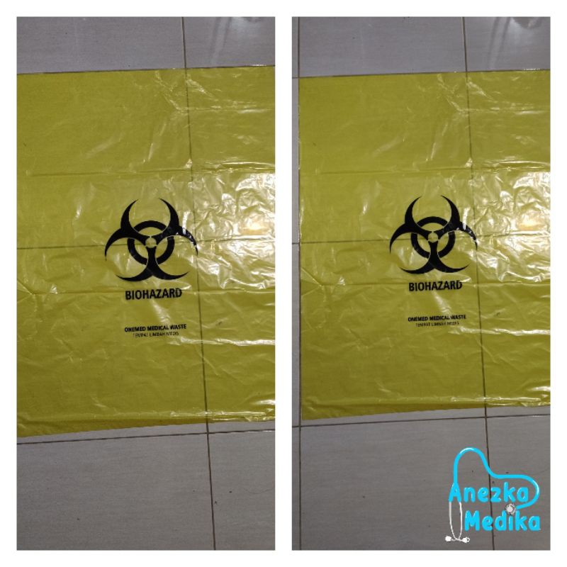 PLASTIK MEDIS BIOHAZARD 80X60