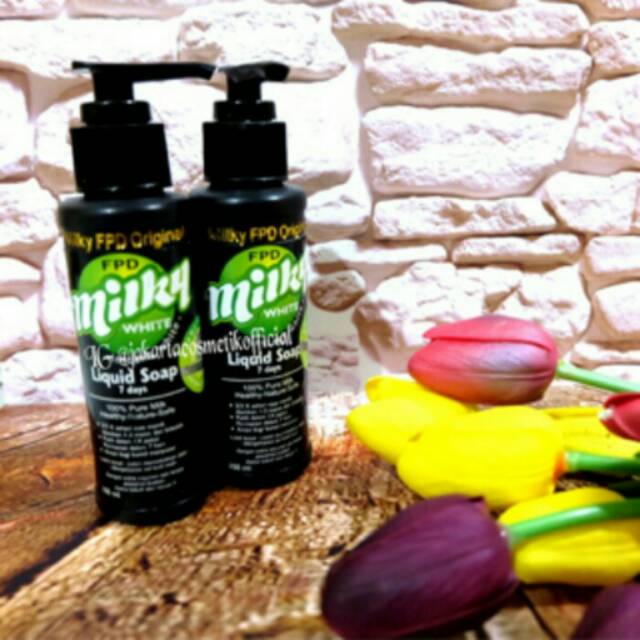 BLACK SABUN MILKY FPD LIQUID SOAP