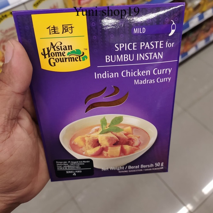 

ahg indian chickend curry 50gr
