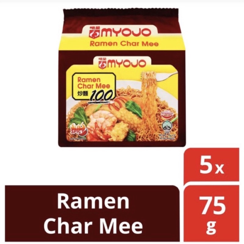 

Myojo Instant Noodles Char Mee