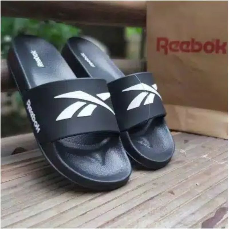 Sandal Slide Slip On Rebook Sandal Pria