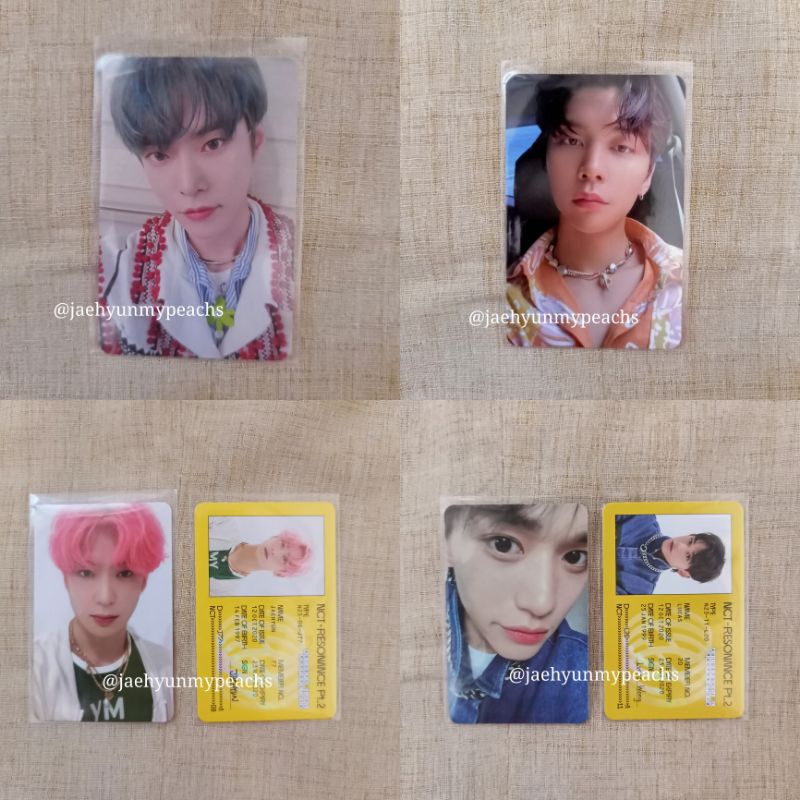 [ PC ID Departure ] Jaehyun Lucas Johnny Doyoung nct