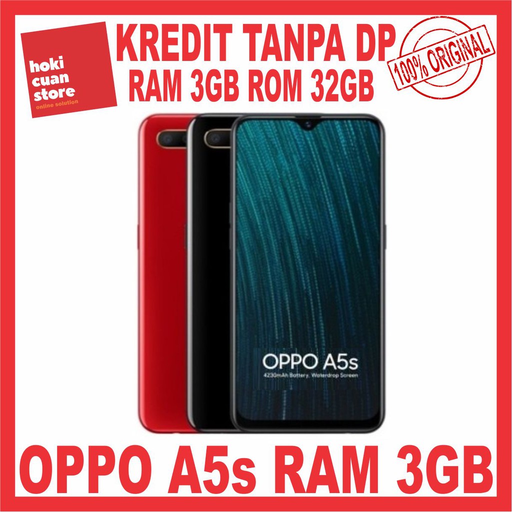 OPPO A5S RAM 3GB ROM 32GB GARANSI RESMI OPPO INDONESIA ORIGINAL