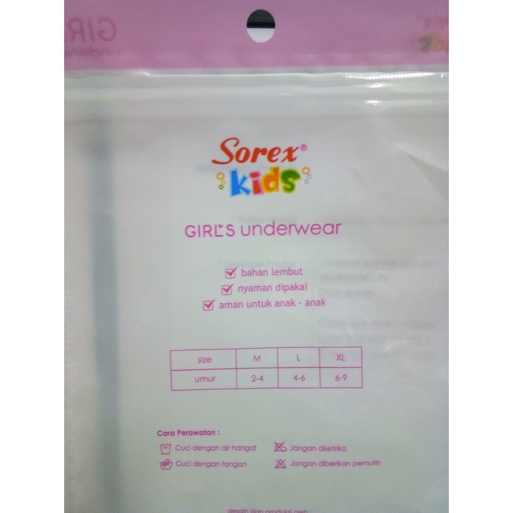 CD SOREX ANAK CEWEK NA 502