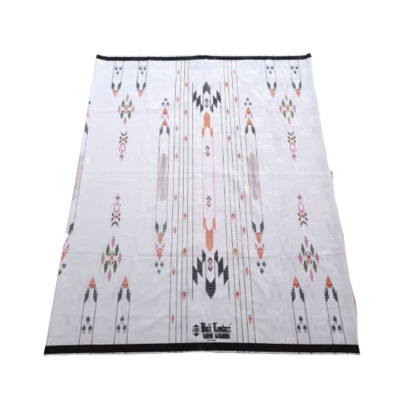 SARUNG BALI LESTARI PUTIH