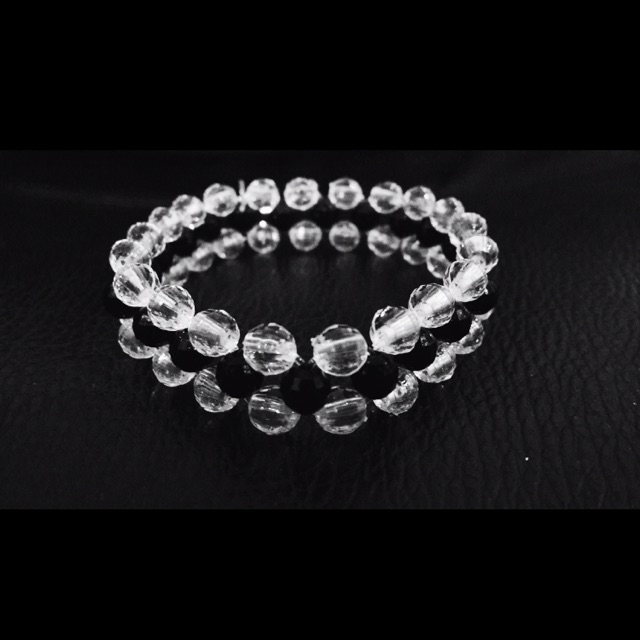 Triple bracelet (white, black, white)