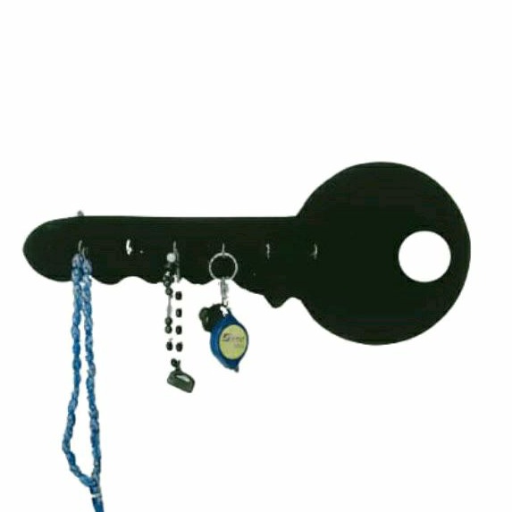 Gantungan Kunci Dinding Kayu/Rak Cantolan  Kunci/Rak Kunci Tempel Dinding