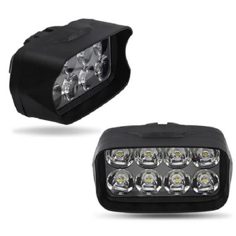 Lampu LED Laser Gun Bar Tembak Sorot CREE Motor 8 Titik Mata 8W 8Watt 8 W Watt Mobil G8